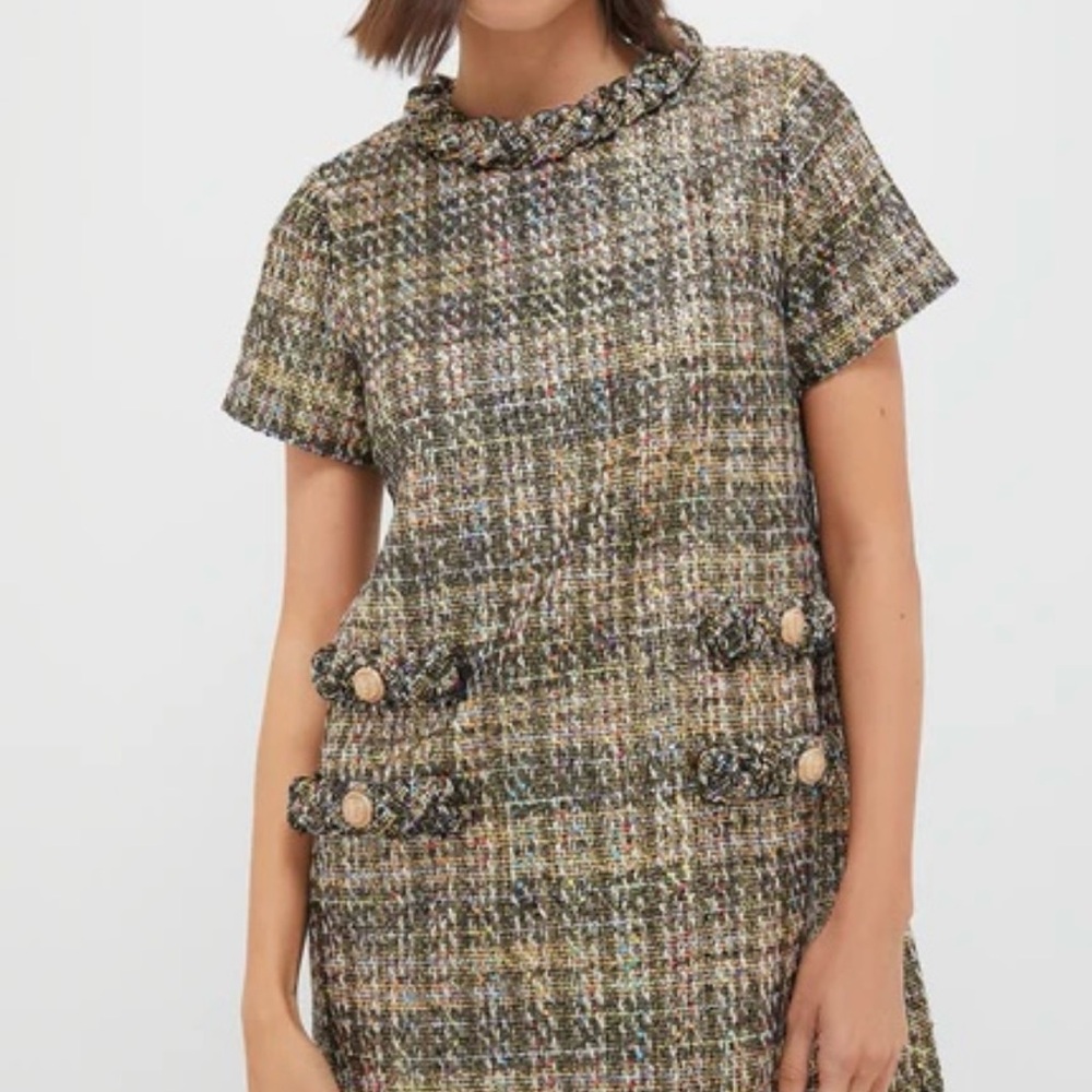 Tuckernuck Multicolor Tweed Mini Dress
